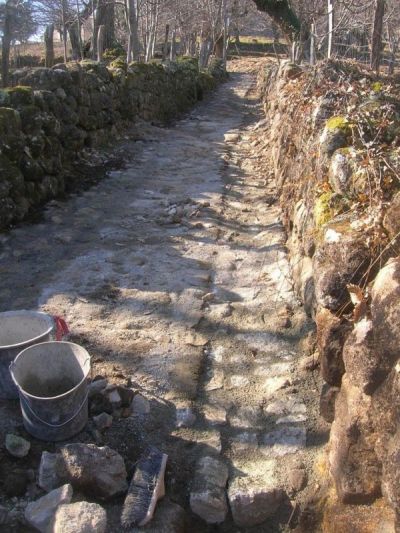 Chemin caladé