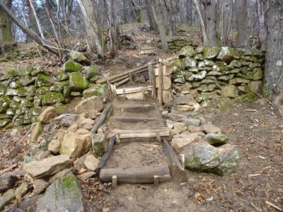 Escalier de sentier