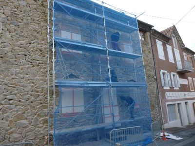 Ravalement de façade - pendant