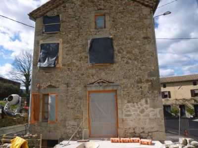 Ravalement de façade - pendant